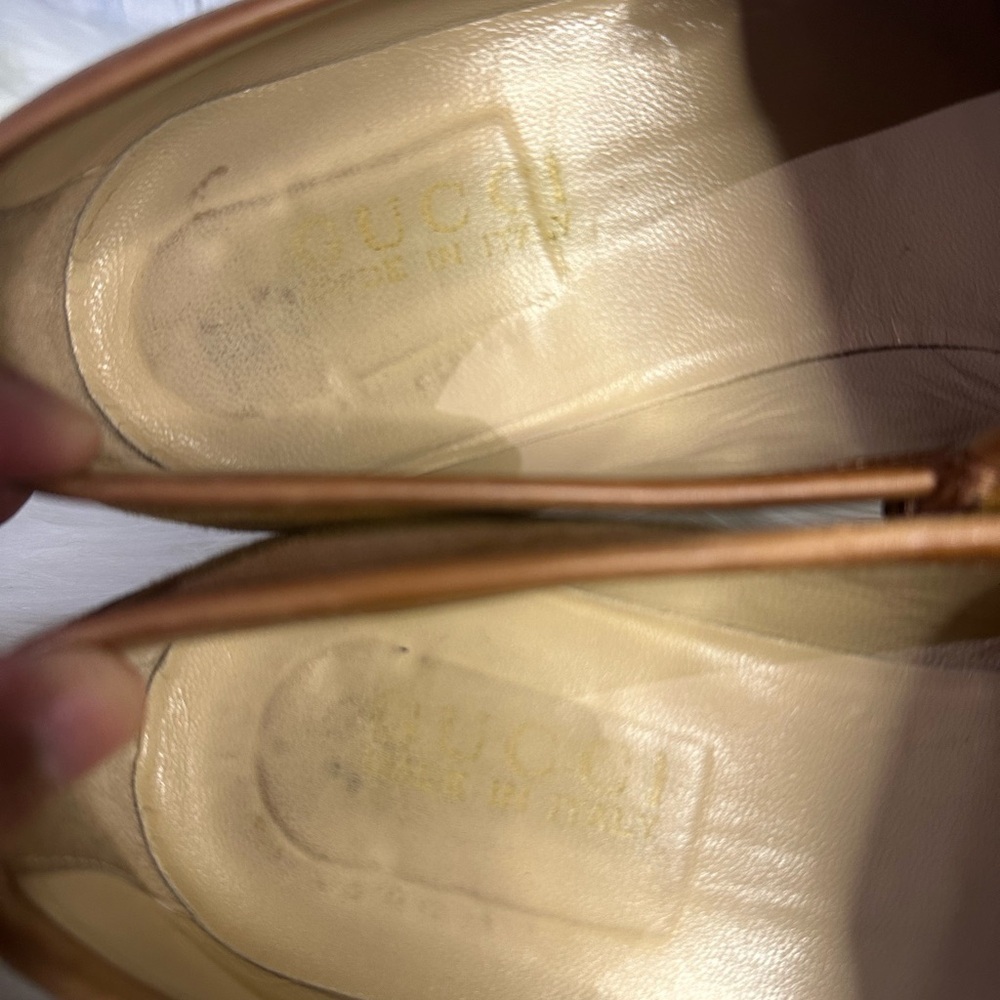 GUCCI guccissima loafers in tan - Picture 10 of 14